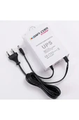 WİFİCAM 12 Volt Şarjlı Kamera Adaptörü Voltaj Korumalı Güç Kaynağı Ups Adaptör - 6
