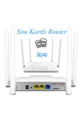 WİFİCAM Sim Kart ile Çalışan 4 Antenli Router Wifi Modem 3G/4G Desteği - 8