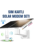 WIFICAM PLUS Solar Enerjili 4G Dış Mekan WIFI Router Modem Seti Sim Kart İle Kullanım - 1