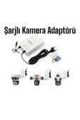 WİFİCAM 12 Volt Şarjlı Kamera Adaptörü Voltaj Korumalı Güç Kaynağı Ups Adaptör - 3