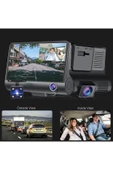 WIWOCAM Araç Kamerası 3 Kameralı Model 1080P Kayıt Geri Görüş Park Kameralı - 7