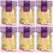 Derma Naturel Loofah Kabak Havlu Banyo Eldiveni (15*24CM) MS-11 (6 Lı Set) - 1