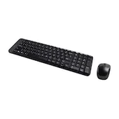 LOGITECH MK220 Kablosuz Q Trk Siyah Multimedya Klavye - Mouse Set 920-003163 - 1