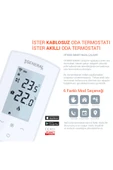 GENERAL Life Ht500S Smart Wifi Kontrollü Akıllı Oda Termostatı Beyaz - 5