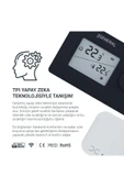 GENERAL Life Ht250 Siyah Set Kablosuz Dijital Oda Termostatı - 4