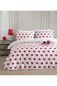 Home Çift Kişilik Kalpli Nevresim Takımı - 1