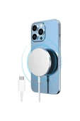 iPhone 16 15 14 13 12 11 Pro Max Mini Uyumlu Magsafe Şarj Aleti Aygıtı Kablosuz Manyetik Type C - 3