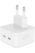 Gökkuşağı Iphone 14 / 14 Pro / 14 Plus / 14 Pro Max Uyumlu 35W Hızlı Şarj Adaptörü Type-C Çift Girişli - 1