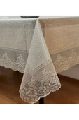 Home Dantelli Dertsiz Leke Tutmaz Masa Örtüsü - 3