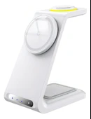 Iphone Airpods Watch / Android 3-in-1 Uyumlu Kablosuz Wireless Şarjlı Standı Aİr-AW1 - 20w thumbnail 1