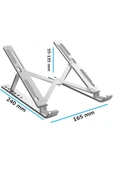 Pnmtek Alüminyum Katlanabilir Ayarlı Dizüstü Laptop Notebook Standı - 2