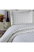 Home Kapitonelİ Nakışlı Yatak Örtüsü Takımı - 2