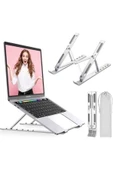 Alüminyum Katlanabilir Ayarlı Dizüstü Laptop Notebook Standı - 3