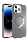 Concord iPhone 14 Pro Uyumlu Kılıf Magsafe Wireless Şarj Özellikli Stil Kapak - 1