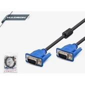 HADRON HDX7845 VGA (M) TO VGA (M) KABLO OD6.0 3+4 1.5M SİYAH - 1