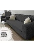 Home Geçirmeli Lastikli Koltuk Örtüsü Seti 3+3+1+1 - 1