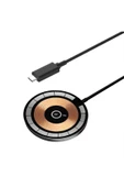 S23 Fe Uyumlu Magsafe Şarj Aleti Kablosuz Manyetik Type C 15W Siyah - 2