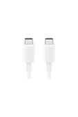 Eta Tech Samsung Galaxy S24 Uyumlu 45 Watt Hızlı Şarj Kablosu - Usb-C Kablo - Beyaz - 2