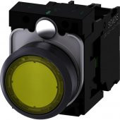 Siemens,Mat metal komple ışıklı buton-3SU1132 - 1