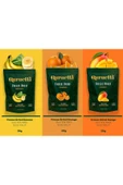 Quruella Freeze dried kurutulmuş meyve 3lü MUZ PORTAKAL MANGO - 1