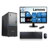 Lenovo Thinkcentre Neo 50T Gen5 Intel Core I7 14700 24GB Ddr5 256GB SSD 21.5 Inç Monitör Windows 11 Home Radeon RX550 4gb Masaüstü Bilgisayar 5502112UAS0GL00H06 + Zetta Flash Bellek thumbnail 1