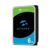 6 TB SEAGATE 3.5 SKYHAWK SATA 5400RPM 256MB 7/24 GUVENLIK ST6000VX009 - 1