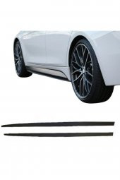 Bmw F10 Yan Marşpiyel Altı LİP Takımı (Plastik) Piano Black, Parlak Siyah Lip - 1