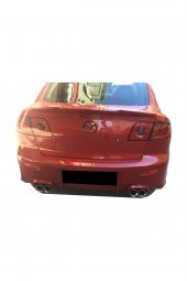 Mazda 3 Arka Tampon Difüzörü (Plastik) Boyasız - 1