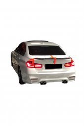 BMW F30 YARASA SPOİLER / Batman Kanat Plastik Piano Black - 2