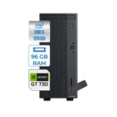 Asus Expertcenter P500MV Intel Core İ5-13420H 96GB Ddr5 256GB SSD Freedos 4GB/GT730 Minitower Masaüstü Bilgisayar WD5136216512B0DF31+Zettausbbellek thumbnail 1