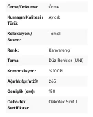 Knipidee Ma x imo Kürk, Yapay Örme Kürk, Kumaş Kürk, Genişlik 150 cm Boy 5 Metre Kürk Kumaş, Kürk, Kumaş - 5