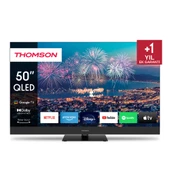 Thomson 50QG6C14 UHD 50" 126 Ekran Uydu Alıcılı Google Smart Qled Plus TV - 1
