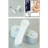 Pvc Çekmeli Kapı Pencere Emniyet Kilidi Pimapen Ev Çocuk Bebek Güvenlik Kilidi 2 Adet thumbnail 5