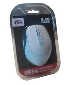 Elba B554 Mavi-Beyaz 6D 2.4Ghz Kablosuz Mouse - 8