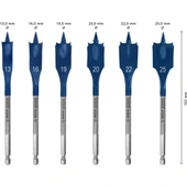 Bosch EXP Yaprak Matkap Ucu Seti 13-25 mm 6’lı - 2