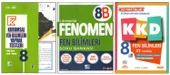 KURMAY 8.SINIF KURUMSAL YAPRAK TEST+FENOMEN 8B+KKD FEN BİLİMLERİ (3 KİTAP) - 1