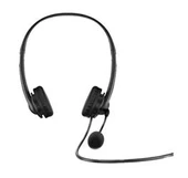 HP 428H5AA USB-G2 Stereo Kablolu Mikrofonlu Kulak Üstü Kulaklık Siyah - 2