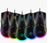 North Air Black RGB Kablolu Profesyonel Oyuncu Mouse - 1