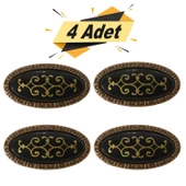 Seçil Düğme Eskitme Antik (4 ADET) Mobilya Mutfak Çekmece Dolap Dolabı Kapak Kulpu Kulbu Kulpları thumbnail 1