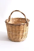 Hasır Balkon Sepeti H : 38 cm - 1
