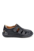 Pisagor Ps-33760 Erkek Ortopedik Deri Günlük Sandalet Ayakkabı - 5