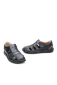 Pisagor Ps-33760 Erkek Ortopedik Deri Günlük Sandalet Ayakkabı - 7