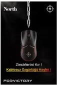 North Prestige Premium Quality Kablosuz Oyuncu Mouse - 3