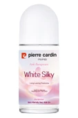 Pierre Cardin Roll-on Kadın Deodorant Ter Kokusu Önleyici Leke Bırakmayan 48 Saat Anti-perspirant Koruma-White Silky-Beyaz ipeksi-50 ml - 1