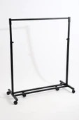 Katlanabilir Tekerlekli Metal Askılık thumbnail 1