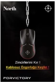 North Prestige Premium Quality Kablosuz Oyuncu Mouse - 1