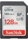 Sandisk Ultra 128GB 140MB/S Sdhc/sdxc Class 10 Uhs-I Hafıza Kartı SDSDUNB-128G-GN6IN - 1