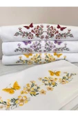 Peacock 3'lü Üç Boyutlu El & Yüz Havlusu 50 X 90 (2600GR) - 7