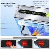 iPhone 16 Pro Otomatik Kolay Kurulum Aparatlı Toz Bırakmayan Full Kaplayan Ekran Koruyucu Cam(2 Adet) - 2