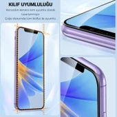 iPhone 16 Pro Otomatik Kolay Kurulum Aparatlı Toz Bırakmayan Full Kaplayan Ekran Koruyucu Cam(2 Adet) - 8